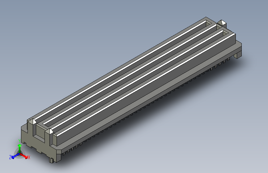 板对板连接器1.27mm Pitch, SEARAY Plug, 320 Circuits, 3.50mm Unmated Height, 8 Rows, with Pegs, Solder Charge Lead-Free