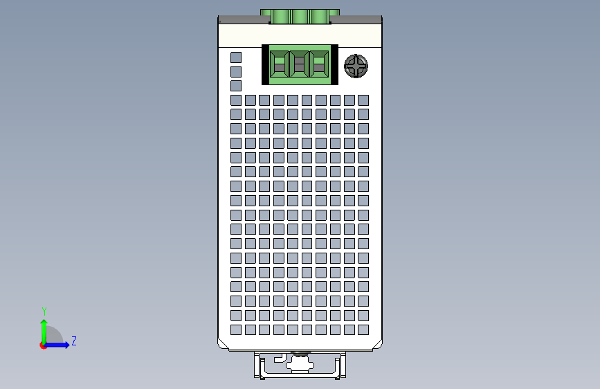 电源12V-MORNSUN LIF240-10B12R2S 左侧视图