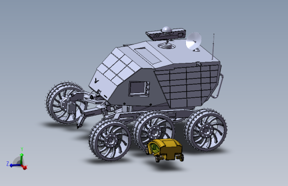 探月车3D模型