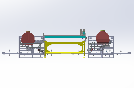 全自动无需定位激光打标生产线设计