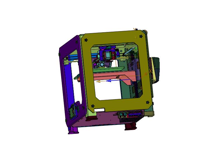 BLtouch自动调平打印补偿3D打印机