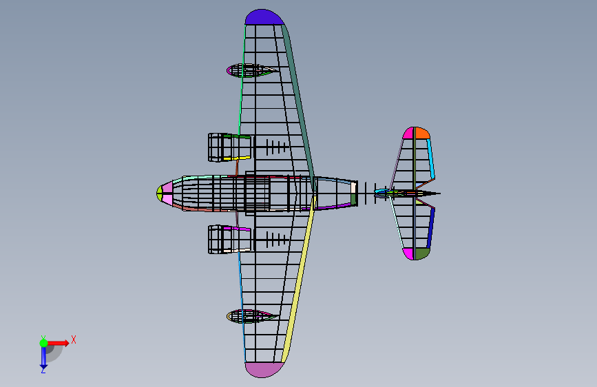 RC遥控航模3D图纸