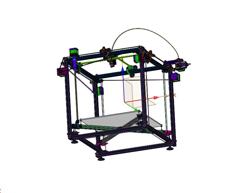 大型快速3D打印机MotediusQR