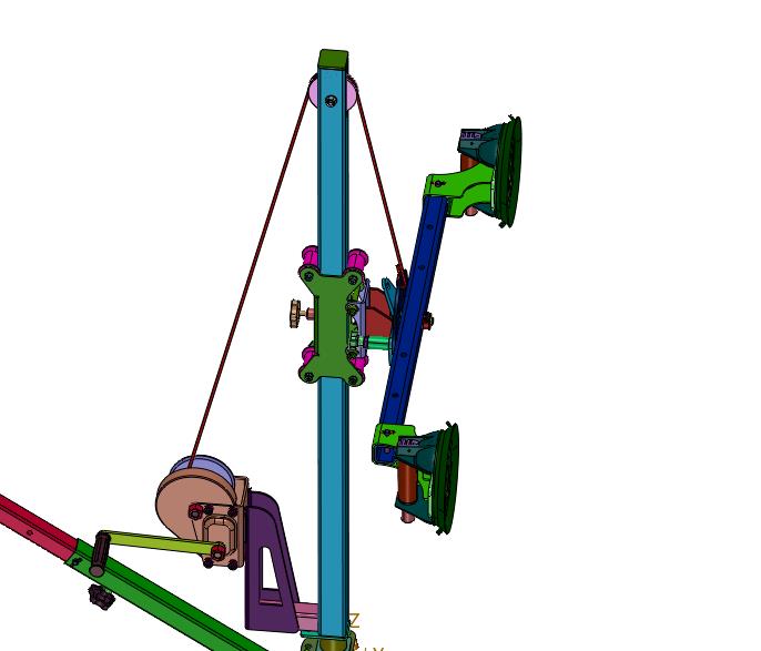电视屏幕吸盘式手动搬运车