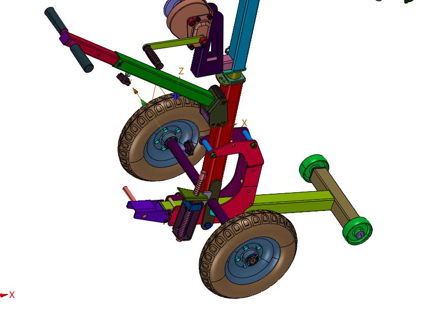 电视屏幕吸盘式手动搬运车