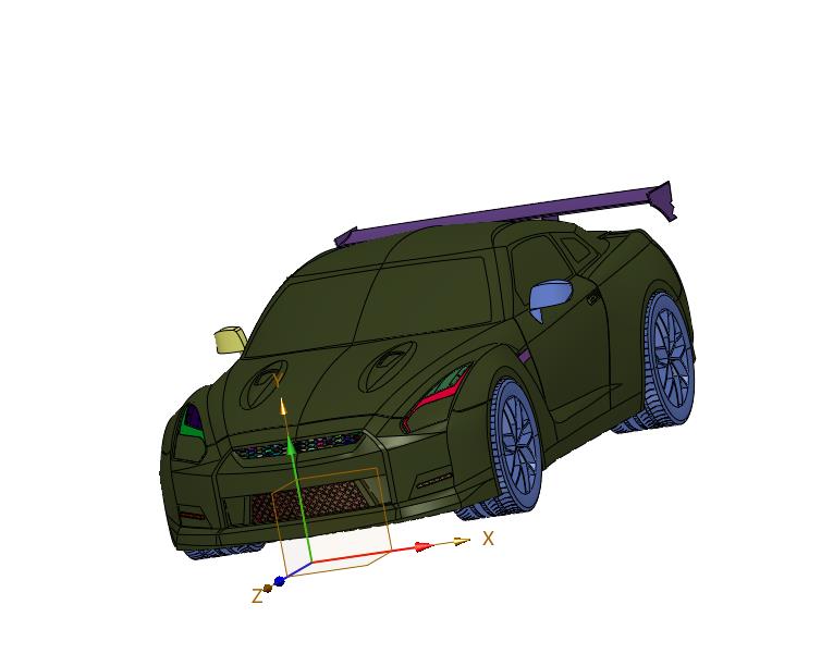 高性能日产战神GTR5