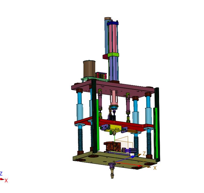 壳体锁止钢球压装装置