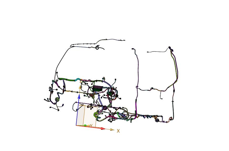 燃油车电动控制线束总成