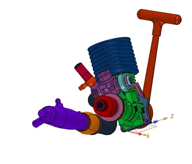 沙滩车摩托ATV档位发动机