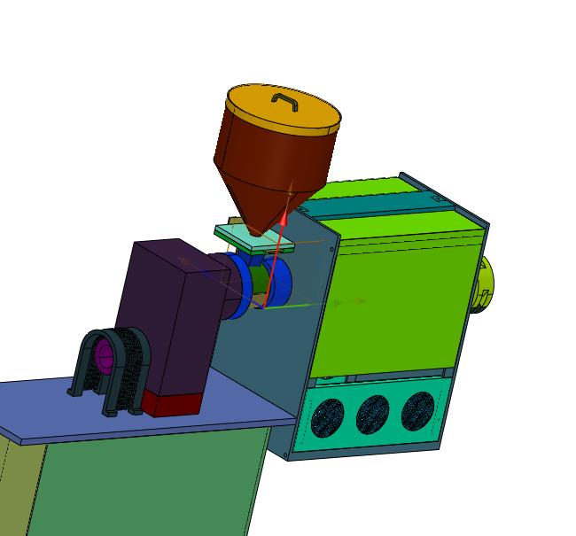 实验室造粒色标挤出成型机