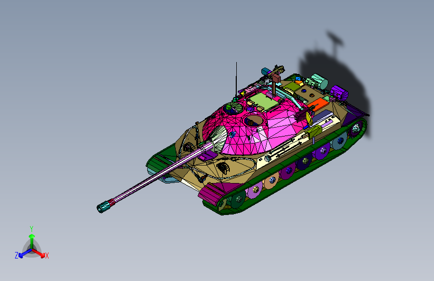 完美数据重型坦克IS7