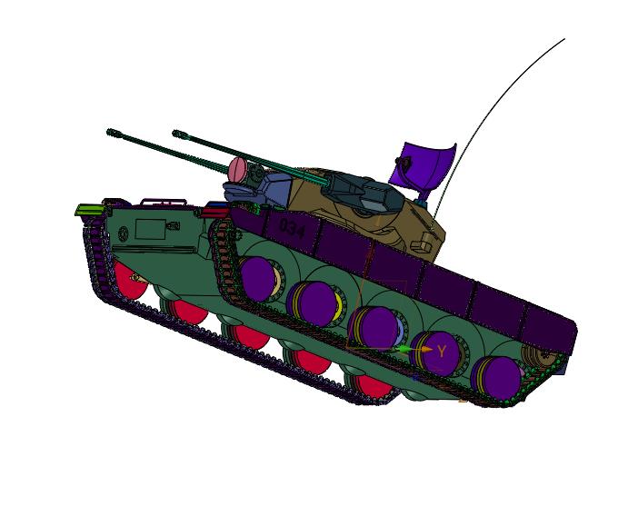 无人机克星防空装甲车