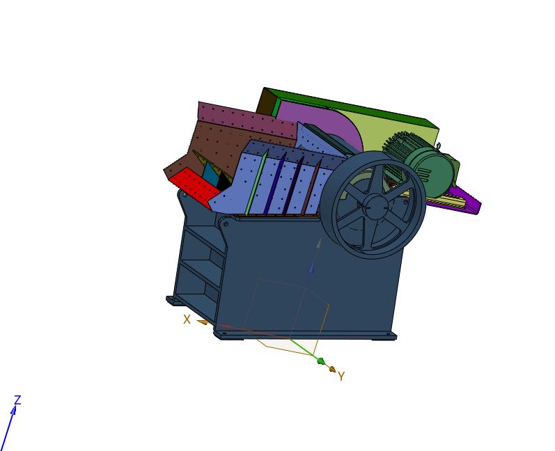 小型移动建筑水泥破碎站