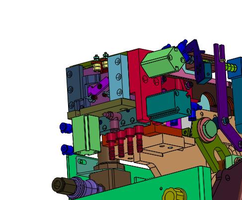 一出四吹气式自动螺钉排列机