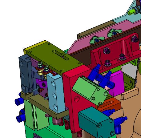 一出四吹气式自动螺钉排列机