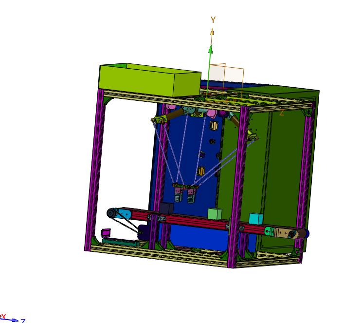 运动控制Delta机器人动态抓取系统