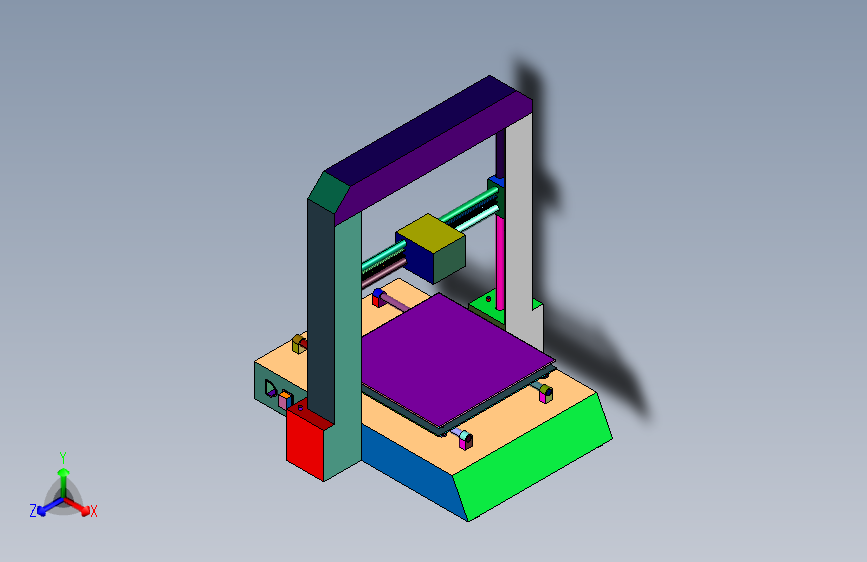 纵维立方i3MEGA家用3D打印机