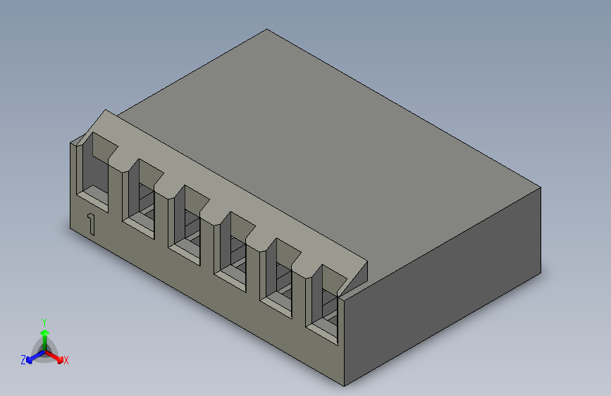 线对板连接器-009930600_stp