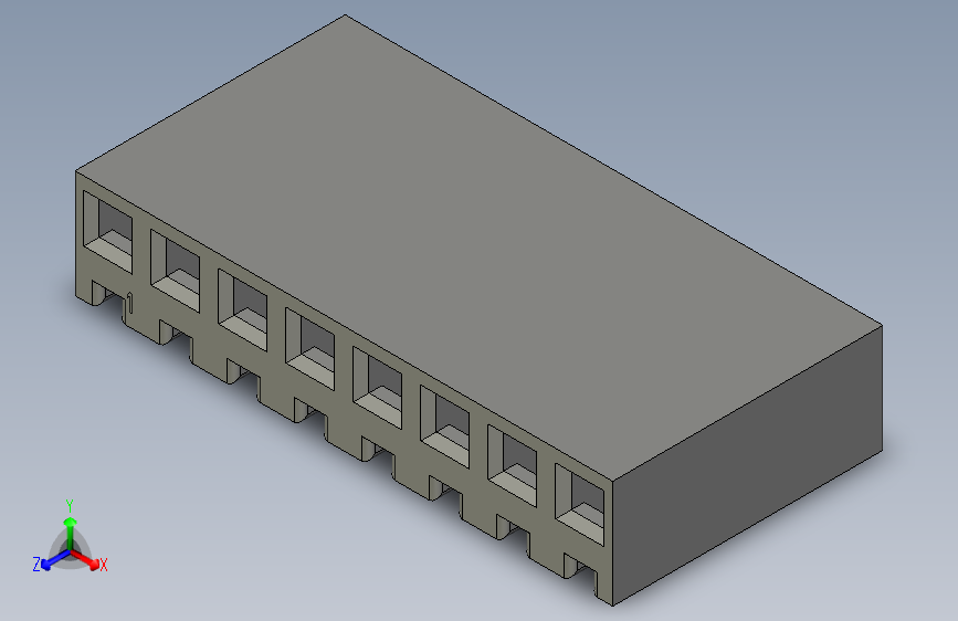 线对板连接器-009507081_stp