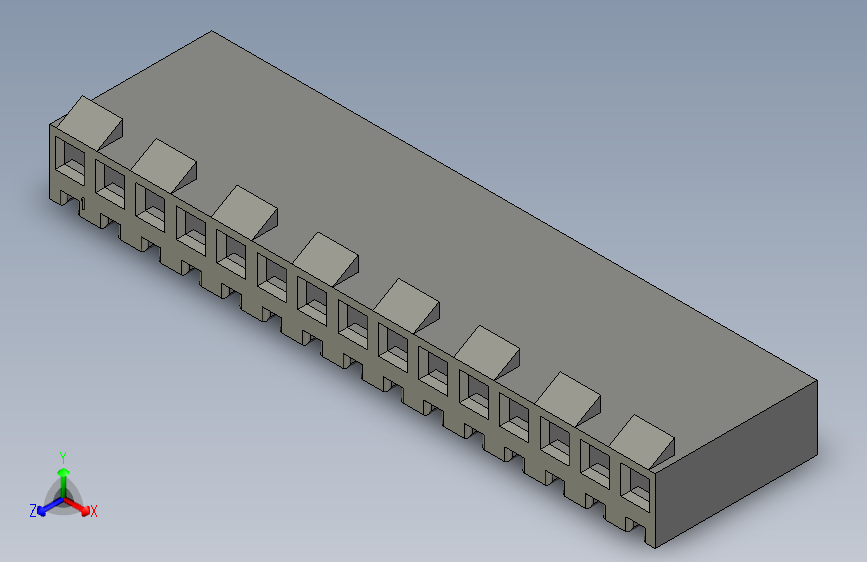 线对板连接器-009503151_stp