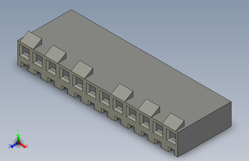 线对板连接器-009503121_stp