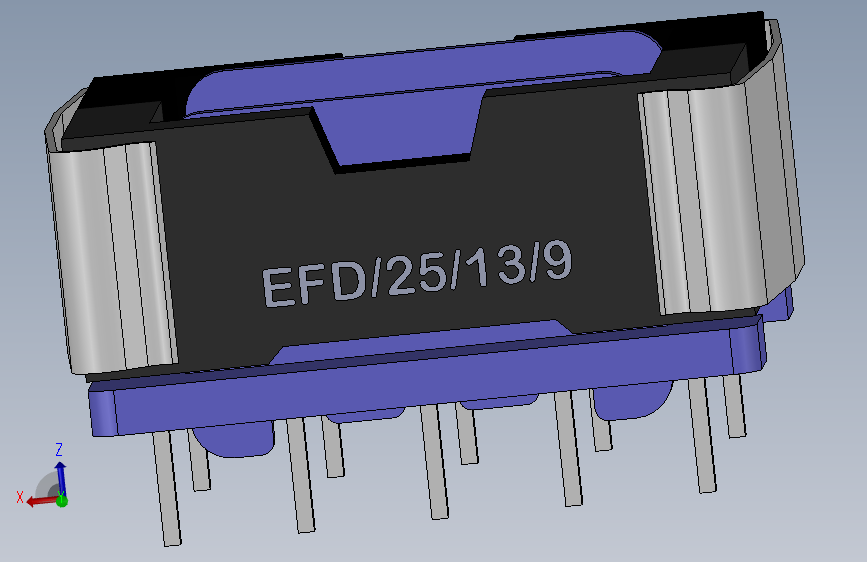 铁氧体磁芯和线圈架EFD25139