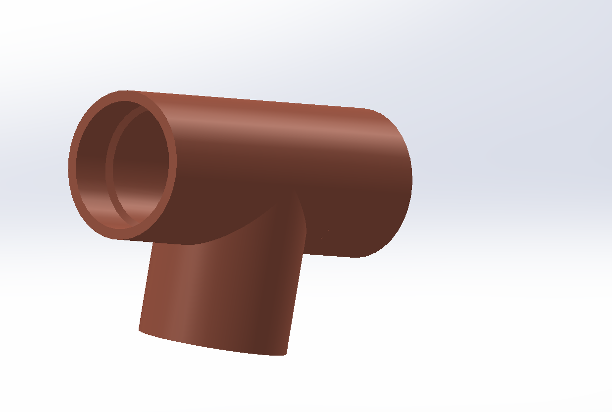 铜三通接头，焊接