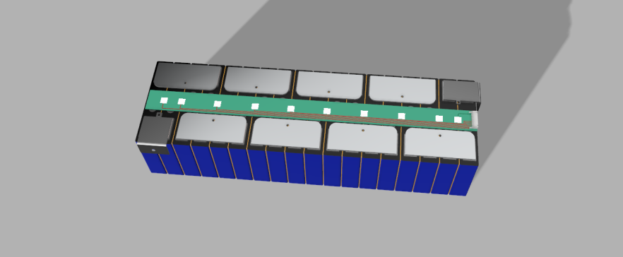 10S2P电池模块37V标称102Ah NMC