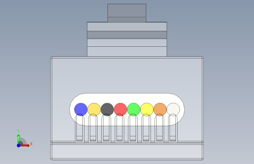 RJ45插头_Inventor ipt_模型图纸下载 – 懒石网