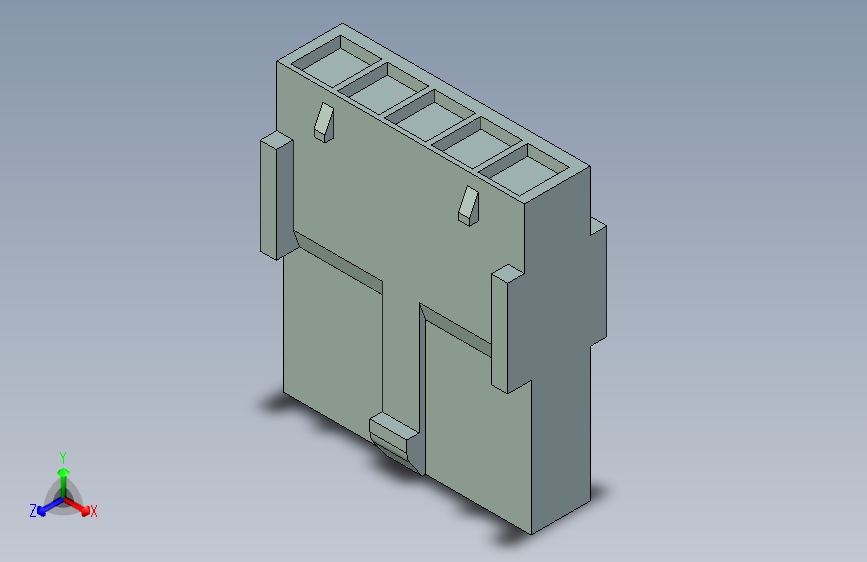 线对板连接器-2004711005_stp
