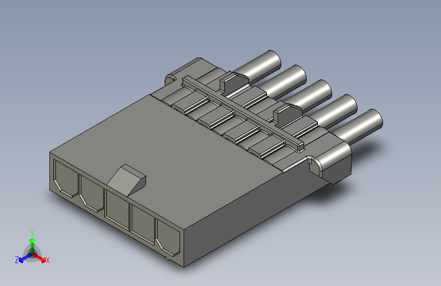 线对板连接器-2004710005_stp