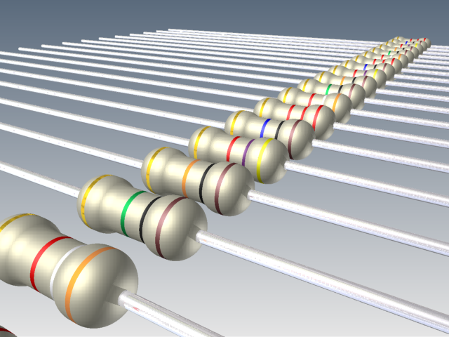 一些不同的电阻