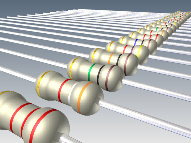 一些不同的电阻