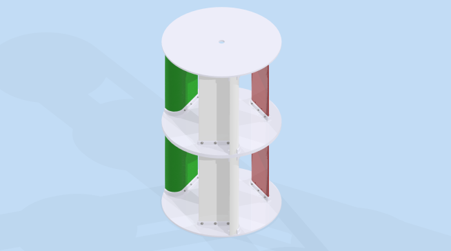 小型Lenz2涡轮3D可打印