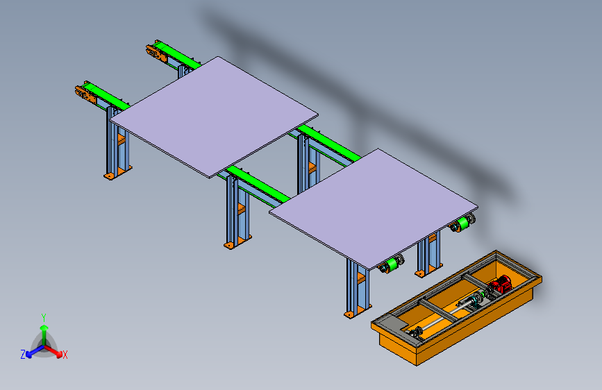 木板输送线设备设计