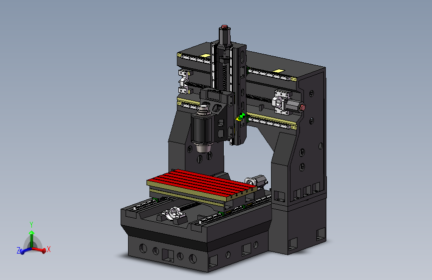 1200X600小型龙门数控铣床