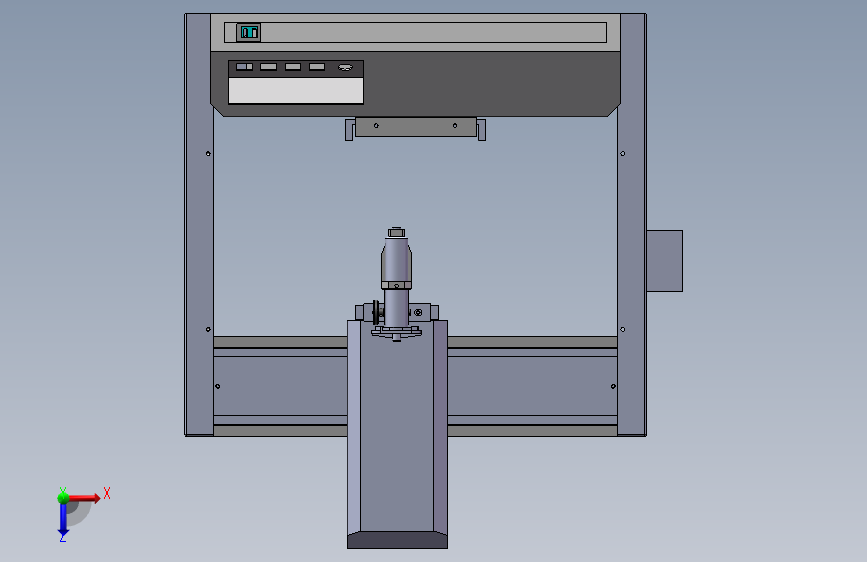 W331点胶机_SOLIDWORKS 2018_模型图纸下载 – 懒石网