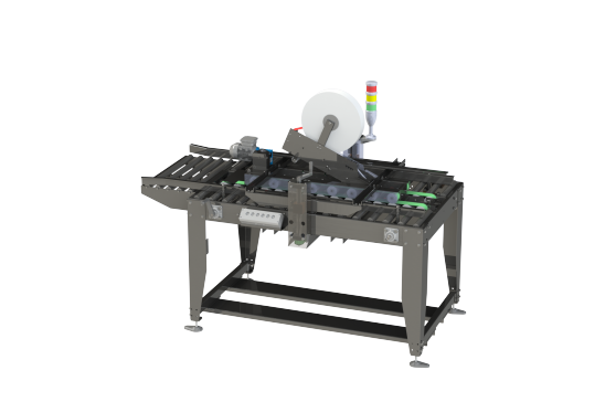Cardboard sealer纸板封口机3D数模图纸 STEP格式
