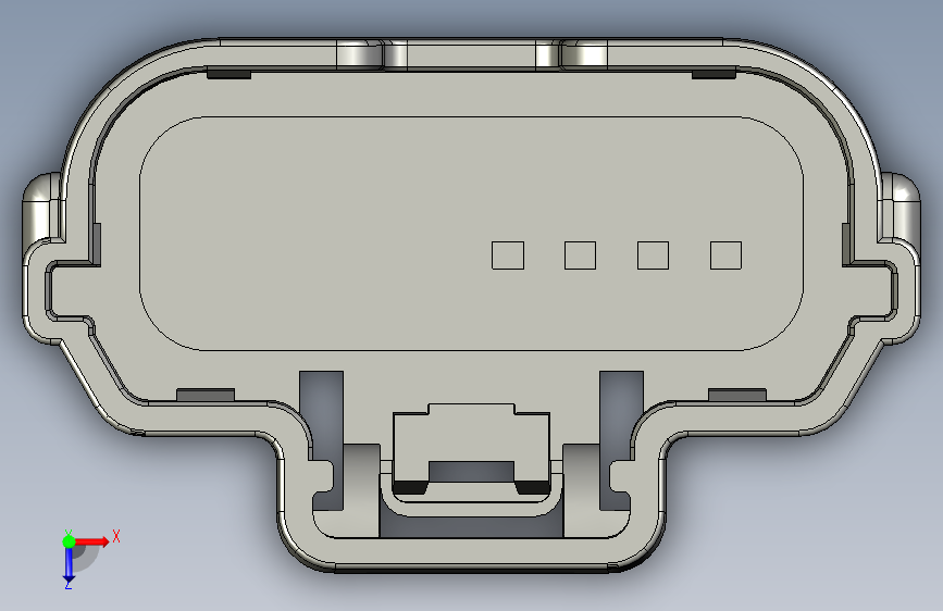 线对板连接器-314049104_stp_STEP_模型图纸下载 – 懒石网