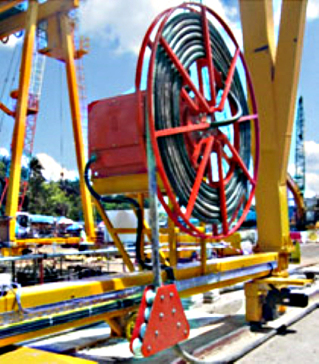 用于龙门起重机的电缆盘