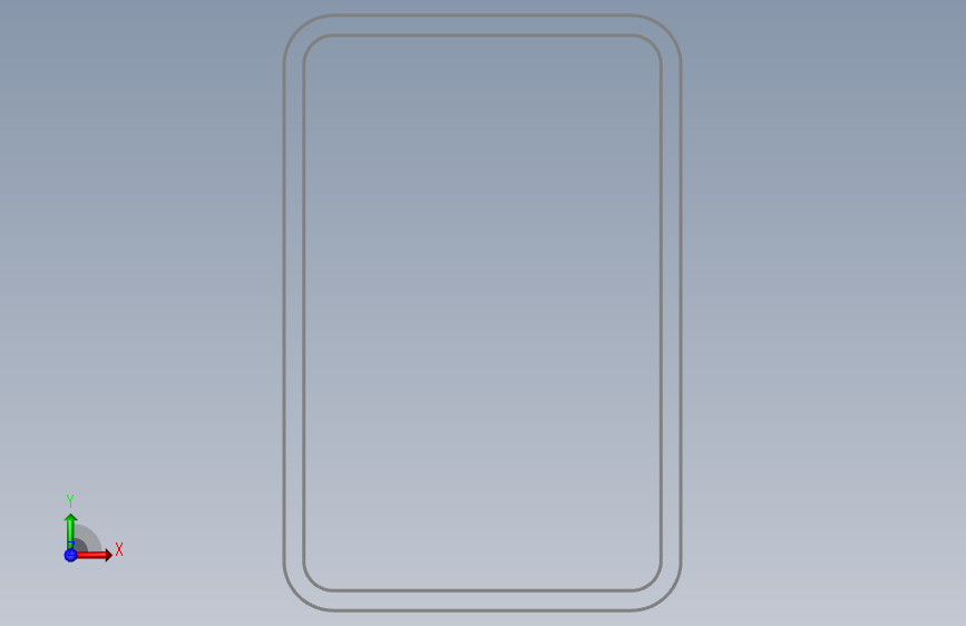 结构用冷弯空心矩钢300×200×10. 正面视图