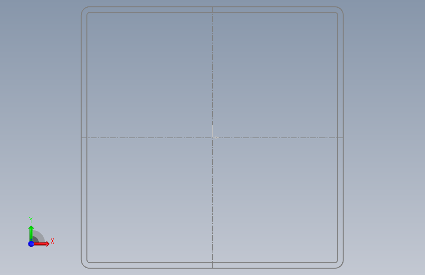 冷弯空心方管TS280x280x6x50.9. 正面视图