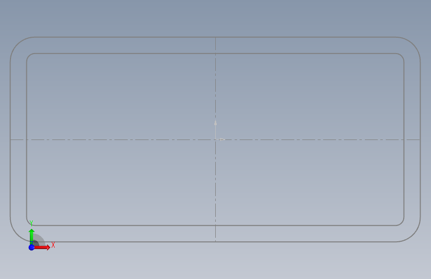 冷弯空心方管TSR 200x100x8x34.376. 正面视图