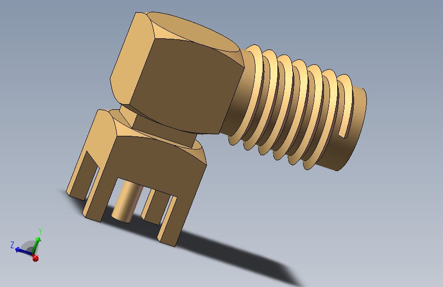 WIFI天线贴式接口