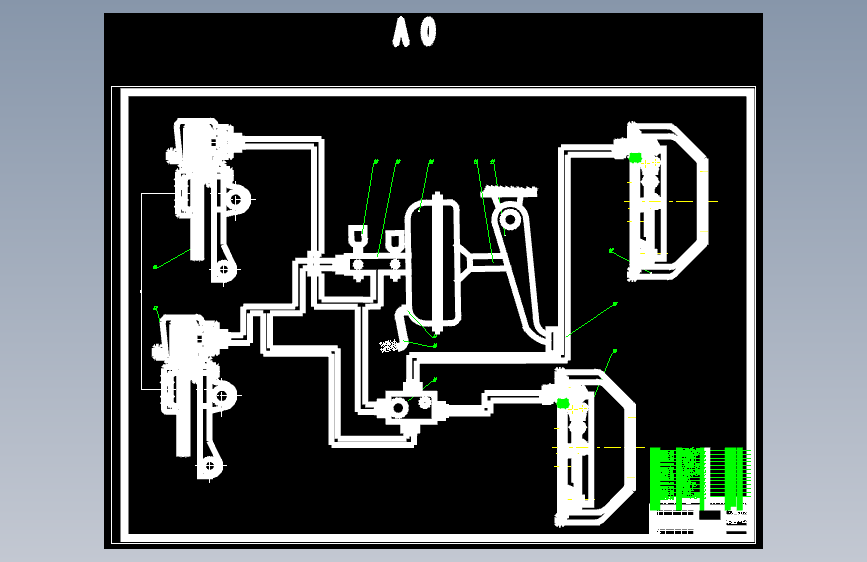 CLGC0031 HGC1050轻型商用车制动系设计