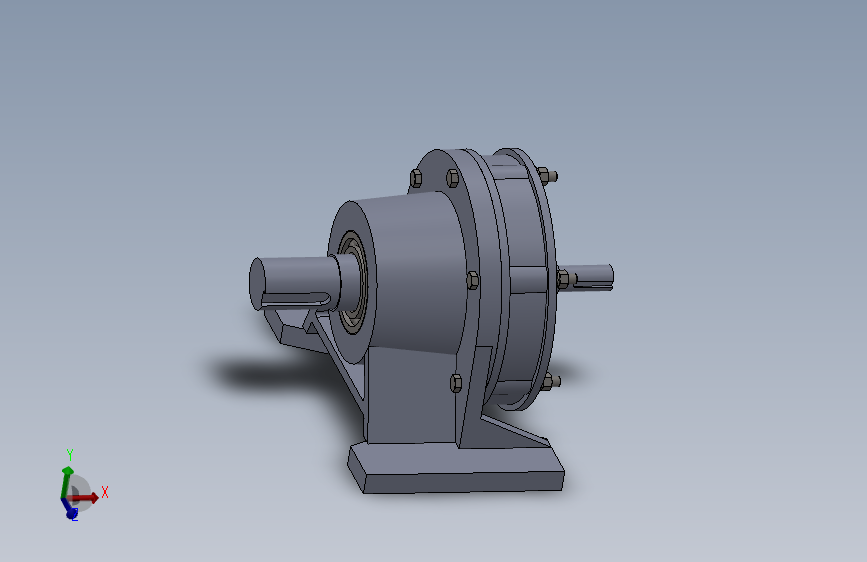 JX0028 基于SOLIDWORKS的摆线针轮减速器设计