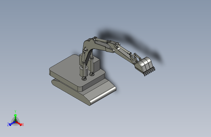 JX0009 25t液压挖掘机主铲工作装置与驱动系统设计