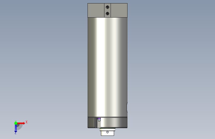 AHP带外部导向液压缸-HZF 160.100_60.05.204.150.V(DH=0) 俯视图