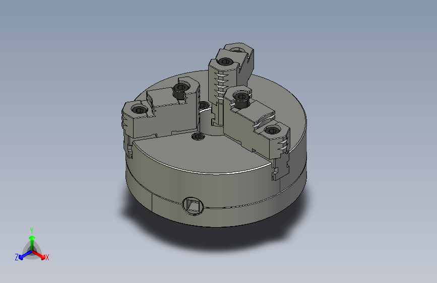 三爪卡盘