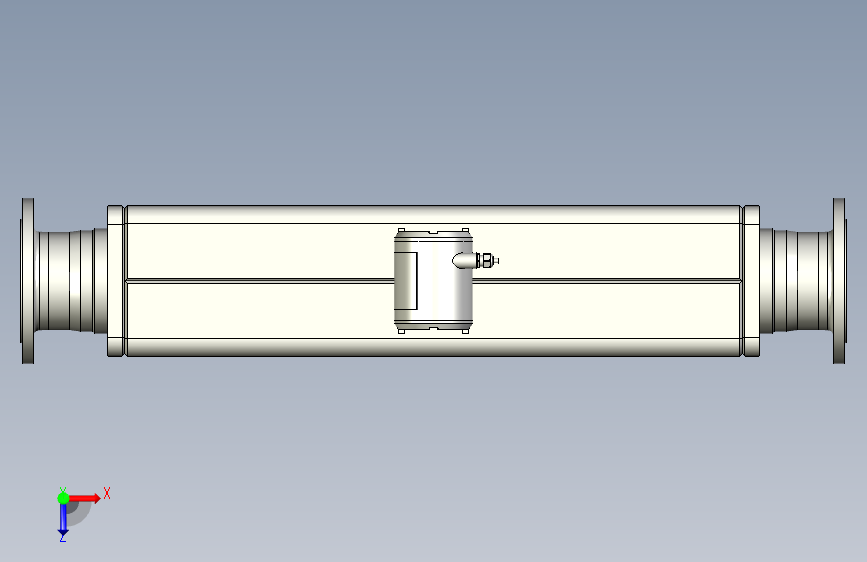 ABB流量测量计-FCB430.Y0.Y0.150R0.D2.A1.A.1.D1.G0.A 俯视图